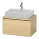 Duravit Waschtischunterschrank Compact L-Cube 72x47,7cm, med. Ei, f Konsole, 1 Auszug-1
