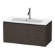 Duravit Waschtischunterschrank Compact L-Cube 82x39,1cm, Ei dkl. geb., 1 Ausz., wandhängend-1