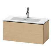 Duravit Waschtischunterschrank Compact L-Cube 82x39,1cm, Ei Nat, 1 Auszug, wandhängend