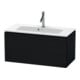Duravit Waschtischunterschrank Compact L-Cube 82x39,1cm, Ei sw, 1 Auszug, wandhängend-1