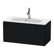 Duravit Waschtischunterschrank Compact L-Cube 82x39,1cm, Ei sw, 1 Auszug, wandhängend