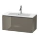 Duravit Waschtischunterschrank Compact L-Cube 82x39,1cm, flan. Gr hgl, 1 Ausz., wandhängend-1