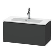 Duravit Waschtischunterschrank Compact L-Cube 82x39,1cm, graph ma, 1 Ausz., wandhängend