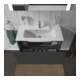 Duravit Waschtischunterschrank Compact L-Cube 82x39,1cm, graph ma, 1 Ausz., wandhängend