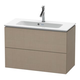 Duravit Waschtischunterschrank Compact L-Cube 82x39,1cm, lei, 2 Schub., wandhängend