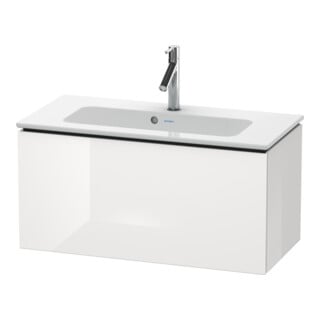 Duravit Waschtischunterschrank Compact L-Cube 82x39,1cm, we. hgl, 1 Ausz., wandhängend