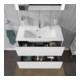 Duravit Waschtischunterschrank Compact L-Cube 82x39,1cm, we. hgl, 2 Schub., wandhängend-2