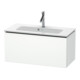 Duravit Waschtischunterschrank Compact L-Cube 82x39,1cm, we. ma, 1 Auszug, wandhängend-1