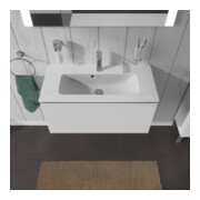 Duravit Waschtischunterschrank Compact L-Cube 82x39,1cm, we. ma, 1 Auszug, wandhängend-4