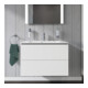 Duravit Waschtischunterschrank Compact L-Cube 82x39,1cm, we. ma, 2 Schub., wandhängend-5