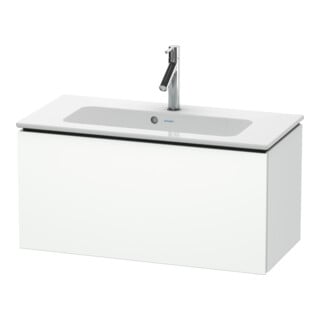 Duravit Waschtischunterschrank Compact L-Cube 82x39,1cm, we. matt, 1 Ausz., wandhängend