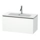 Duravit Waschtischunterschrank Compact L-Cube 82x39,1cm, we. matt, 1 Ausz., wandhängend-1