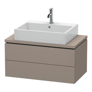 Duravit Waschtischunterschrank Compact L-Cube 82x47,7cm, bas. ma, f Kons, 2 Schub.