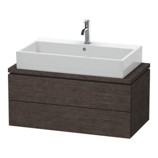 Duravit Waschtischunterschrank Compact L-Cube 92x47,7cm, E dkl. geb., f Kons, 2 Schub.