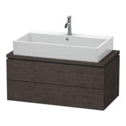 Duravit Waschtischunterschrank Compact L-Cube 92x47,7cm, E dkl. geb., f Kons, 2 Schub.