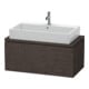 Duravit Waschtischunterschrank Compact L-Cube 92x47,7cm, Ei dkl. geb., f Kons, 1 Ausz.-1