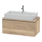 Duravit Waschtischunterschrank Compact L-Cube 92x47,7cm, Ei marm., f Kons, 2 Schub.