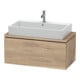 Duravit Waschtischunterschrank Compact L-Cube 92x47,7cm, Ei marm., f Konsole, 1 Auszug-1