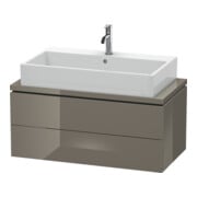 Duravit Waschtischunterschrank Compact L-Cube 92x47,7cm, f Gr hgl, f Kons, 2 Schub.