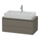 Duravit Waschtischunterschrank Compact L-Cube 92x47,7cm, f Gr s-matt, f Kons, 2 Schub.-1