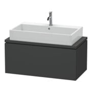 Duravit Waschtischunterschrank Compact L-Cube 92x47,7cm, graph ma, f Konsole, 1 Auszug