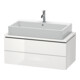 Duravit Waschtischunterschrank Compact L-Cube 92x47,7cm, we. hgl, f Kons, 2 Schub.-1