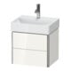 Duravit Waschtischunterschrank Compact XSquare 48,4x39cm, graph matt, 2 Schub., wandhängend-2