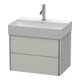 Duravit Waschtischunterschrank Compact XSquare 58,4x39cm, betongr ma, 2 Schub., wandhängend-5