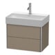 Duravit Waschtischunterschrank Compact XSquare 58,4x39cm, lei, 2 Schub., wandhängend-2