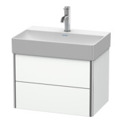 Duravit Waschtischunterschrank Compact XSquare 58,4x39cm, we. ma, 2 Schub., wandhängend-2