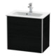Duravit Waschtischunterschrank Compact XSquare 61x38,8cm, Ei sw, 2 Schubk., wandhängend-1