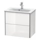 Duravit Waschtischunterschrank Compact XSquare 61x38,8cm, Tau matt, 2 Schubk., wandhängend-2