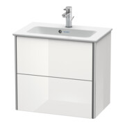 Duravit Waschtischunterschrank Compact XSquare 61x38,8cm, we hgl, 2 Schubk., wandhängend-2