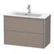 Duravit Waschtischunterschrank Compact XSquare 81x38,8cm, bas. m, 2 Schubk., wandhängend-2