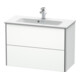 Duravit Waschtischunterschrank Compact XSquare 81x38,8cm, we m, 2 Schubk., wandhängend-2