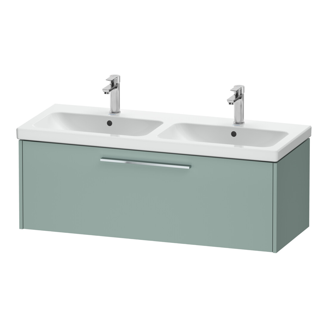 Duravit Waschtischunterschrank D-Code 118,4x40x46cm, 1 A, fjordgr. ma, Gr. chr