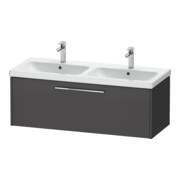 Duravit Waschtischunterschrank D-Code 118,4x40x46cm, 1 A, graph ma, Gr. chr