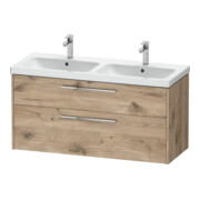 Duravit Waschtischunterschrank D-Code 118,4x55,5x46cm, 2 L, S, E Marmor, G chr