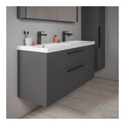 Duravit Waschtischunterschrank D-Code 118,4x55,5x46cm, 2 L, S, gra ma, Gr. sw-4