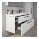 Duravit Waschtischunterschrank D-Code 118,4x55,5x46cm, 2 L, S, we. ma, Gr. sw