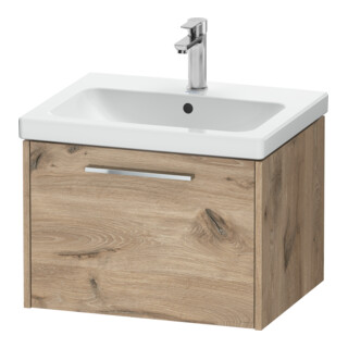 Duravit Waschtischunterschrank D-Code 58,4x40x46cm, 1 A, Ei Marmor, Gr. chr