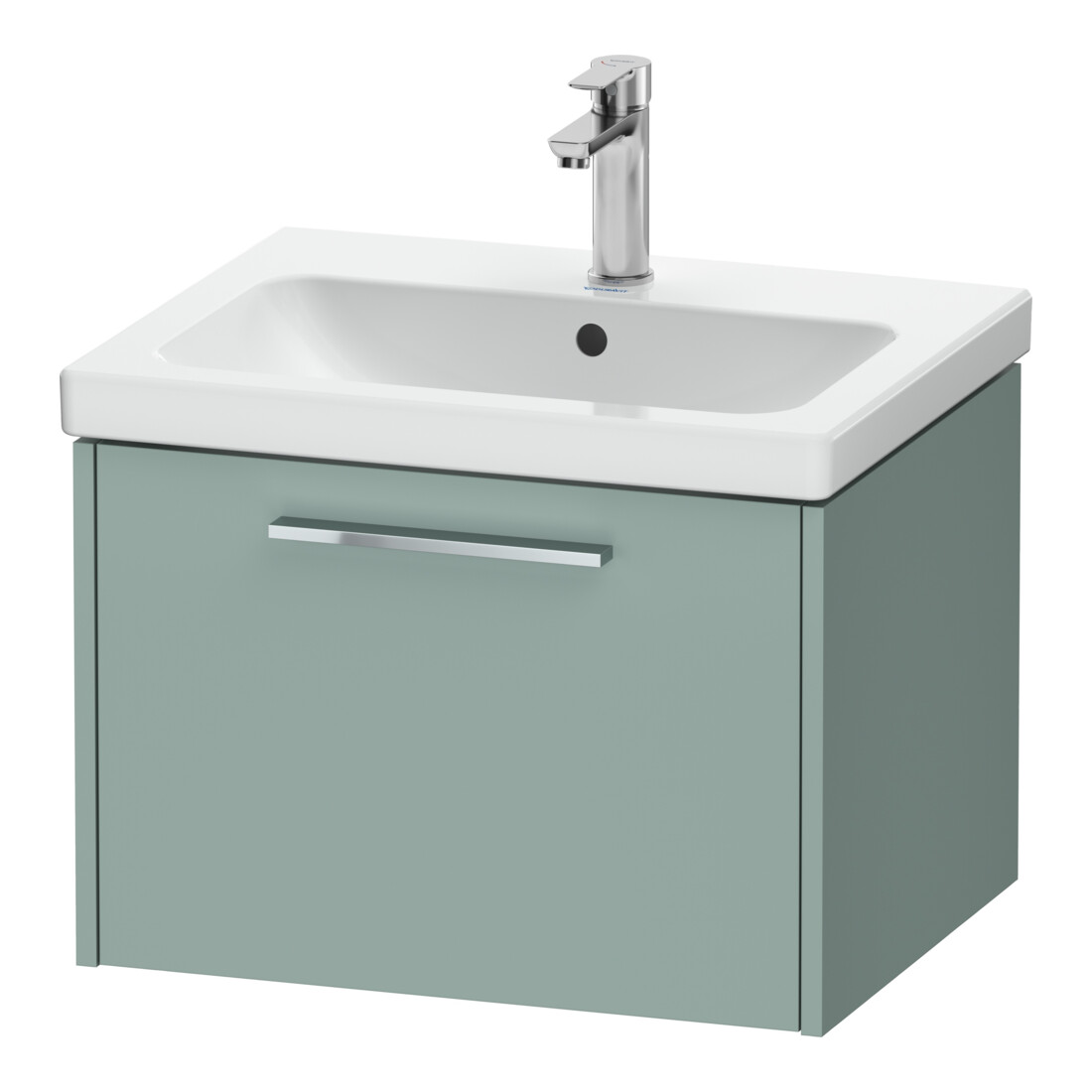 Duravit Waschtischunterschrank D-Code 58,4x40x46cm, 1 A, fjordgr. ma, Gr. chr
