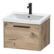 Duravit Waschtischunterschrank D-Code 58,4x40x46cm, 1 Ausz., Ei Marmor, Gr. sw-1