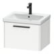 Duravit Waschtischunterschrank D-Code 58,4x40x46cm, 1 Ausz., we. ma, Gr. sw-1