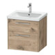 Duravit Waschtischunterschrank D-Code 58,4x55,5x46cm, 2 L, S, E Marmor, G chr-1