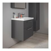 Duravit Waschtischunterschrank D-Code 58,4x55,5x46cm, 2 L, S, gra ma, Gr. chr-2