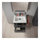 Duravit Waschtischunterschrank D-Code 58,4x55,5x46cm, 2 L, S, graph ma, Gr. sw-4