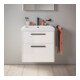 Duravit Waschtischunterschrank D-Code 58,4x55,5x46cm, 2 L, S, we. hgl, Gr. sw-4