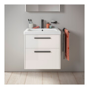 Duravit Waschtischunterschrank D-Code 58,4x55,5x46cm, 2 L, S, we. hgl, Gr. sw-4