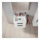 Duravit Waschtischunterschrank D-Code 58,4x55,5x46cm, 2 L, S, we. ma, Gr. sw